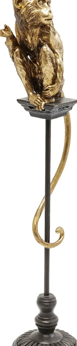Dekor Circus Monkey - dekorfigur på piedestal, 109cm - KARE Design