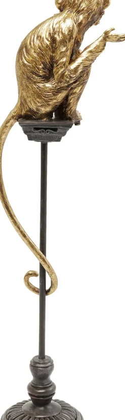 Dekor Circus Monkey - dekorfigur på piedestal, 109cm - KARE Design