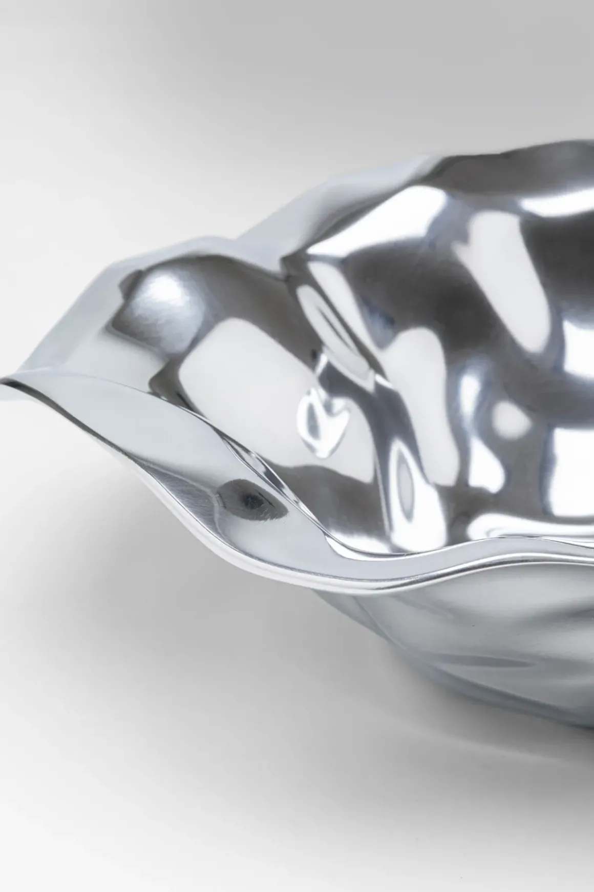 Dekorfat Jade - Silverfinish, Ø30cm - KARE Design