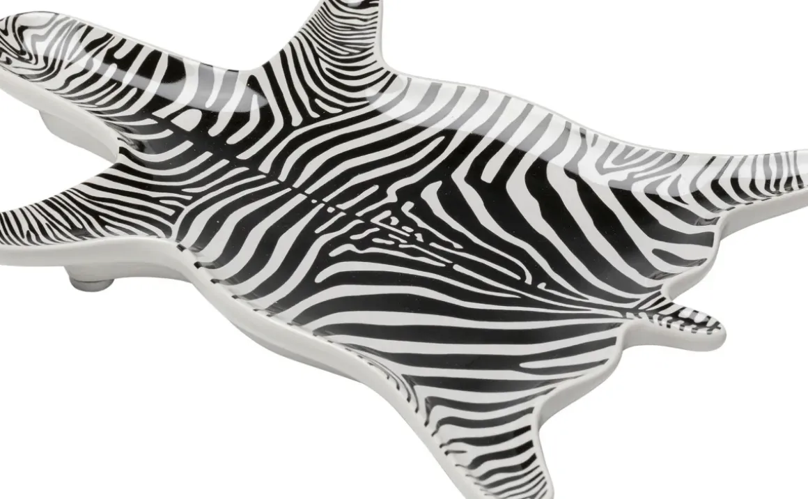 Dekorfat Zebra - Skål, 21x15cm - KARE Design