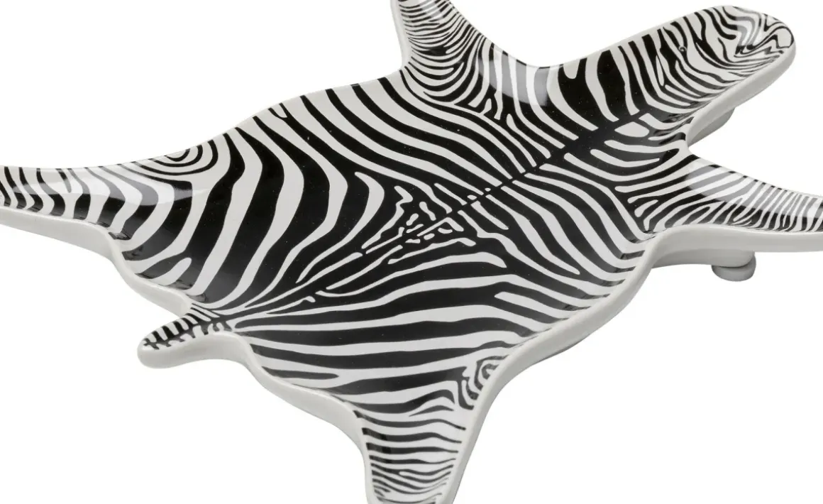 Dekorfat Zebra - Skål, 21x15cm - KARE Design