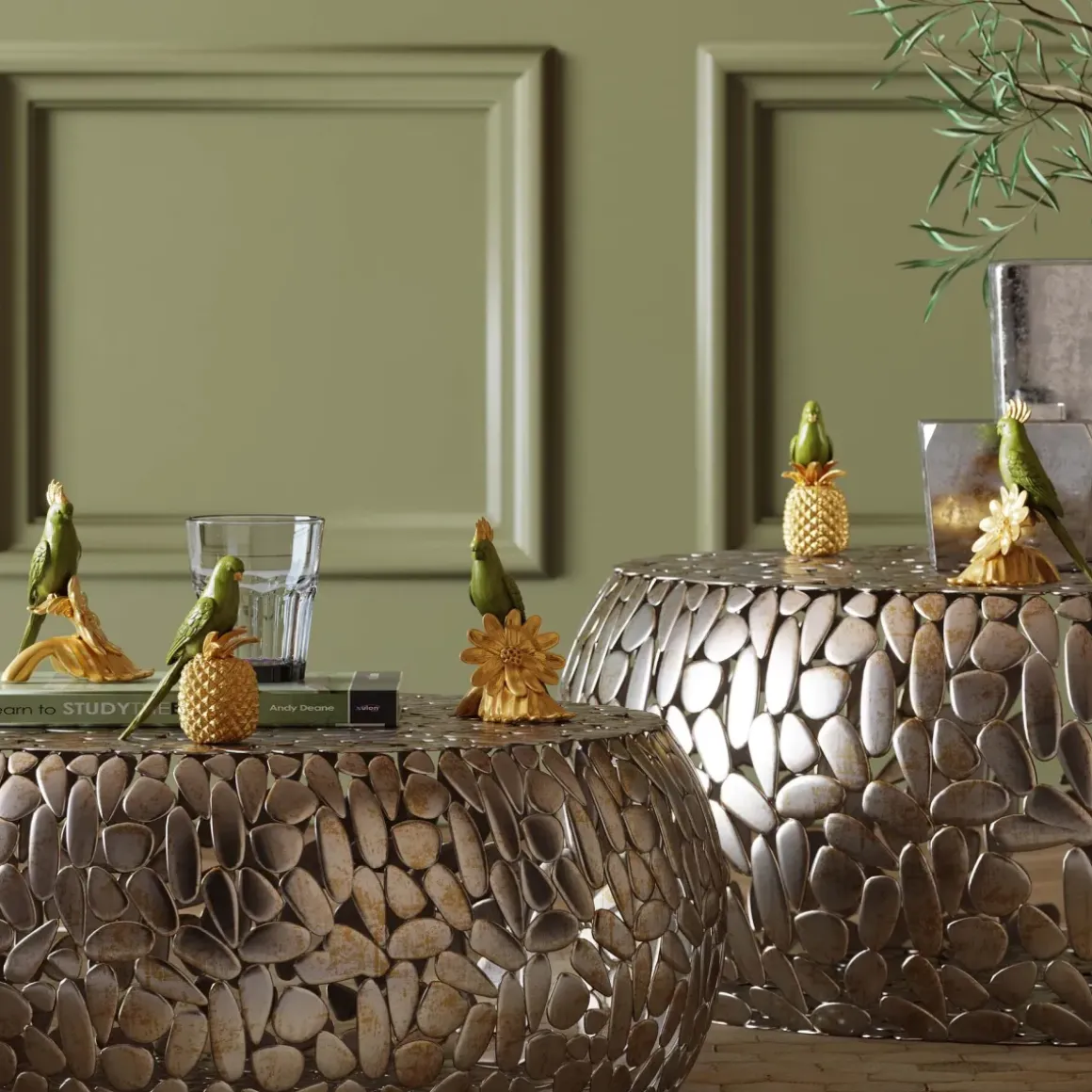 Dekorfigur Ananas Parrot - KARE Design