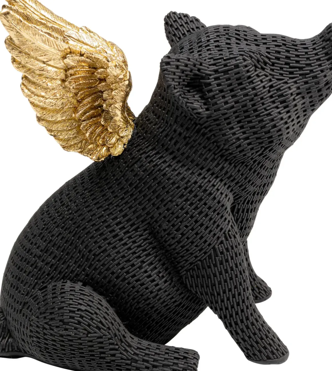 Dekorfigur Angel Piglet - Gris med vingar, 20cm - KARE Design