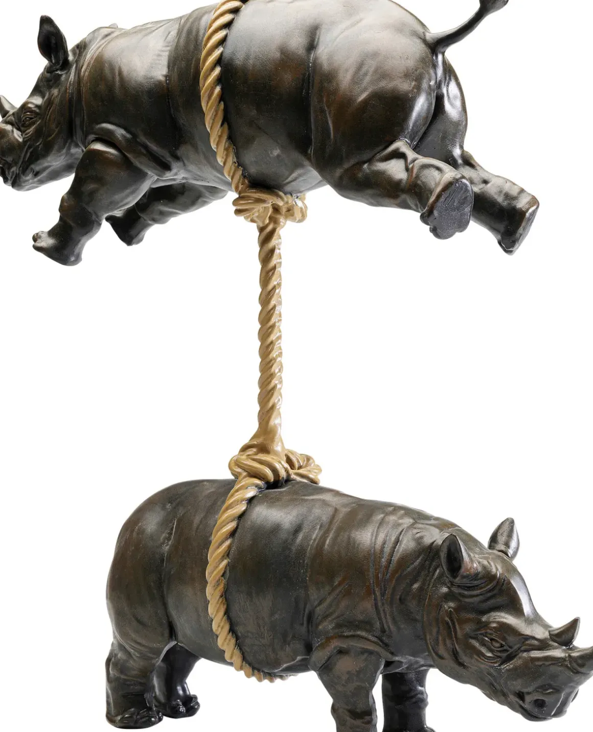 Dekorfigur Artistic Rhino, 46cm - KARE Design