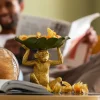 Dekorfigur Banana Leaf - Apa med Skål - KARE Design