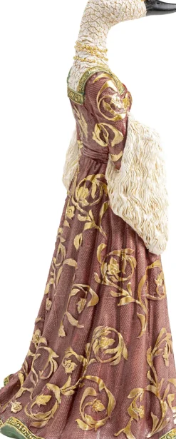Dekorfigur Bird Lady Duck - Anka, Vit, 31cm - KARE Design