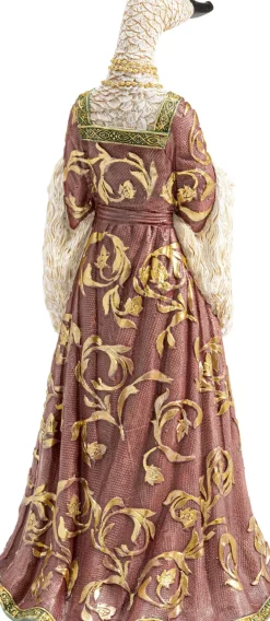 Dekorfigur Bird Lady Duck - Anka, Vit, 31cm - KARE Design