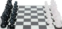 Dekorfigur Chess Transparent - schack, 60x60cm - KARE Design