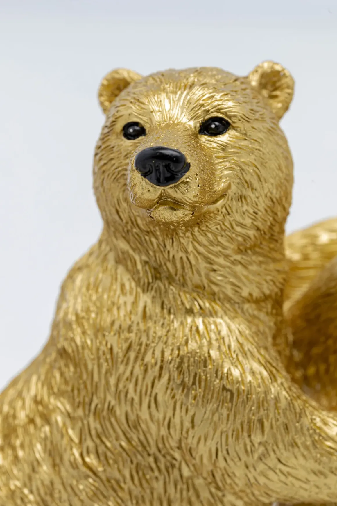 Dekorfigur Dancing Bears - Dekor Guld Björnar, 14cm - KARE Design