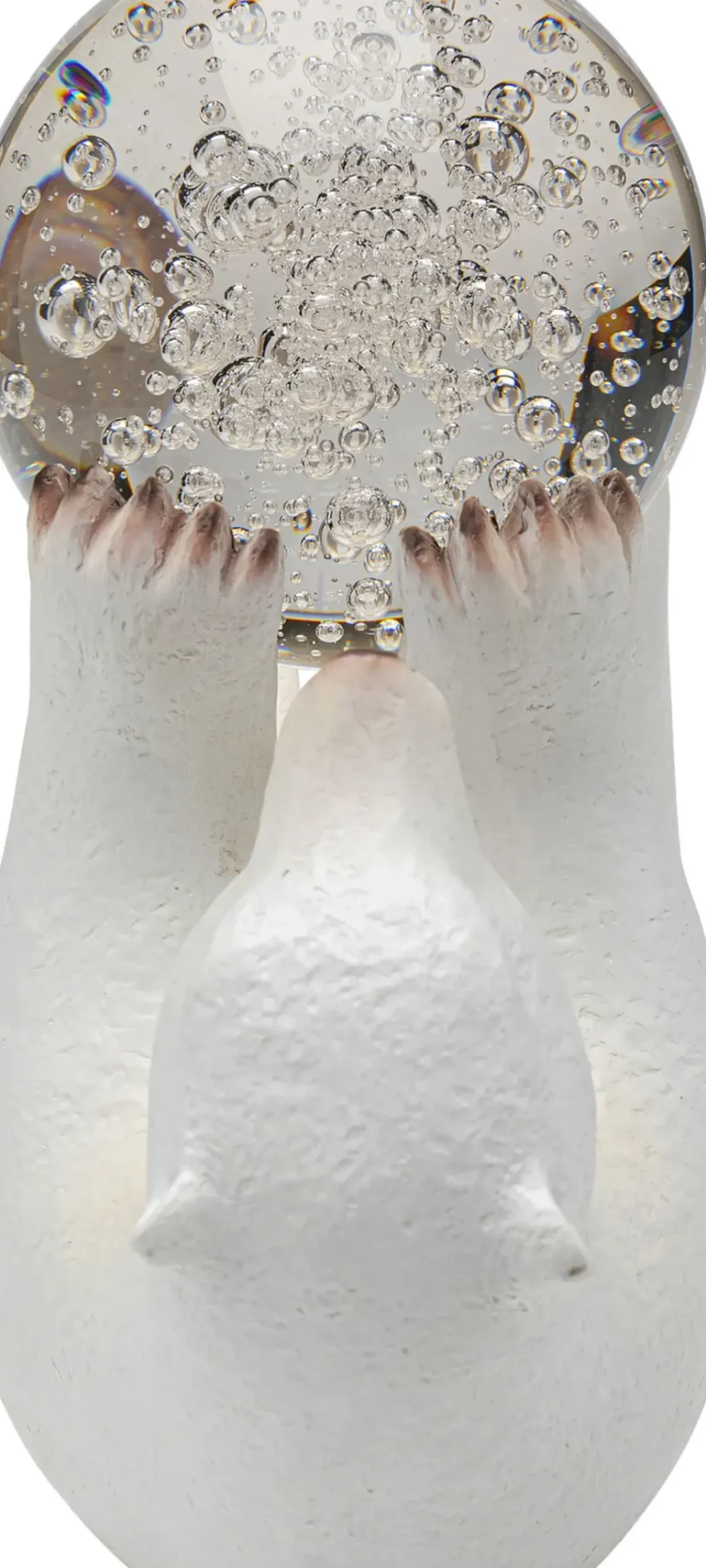 Dekorfigur Disco Polar Bear - Isbjörn, 26cm - KARE Design