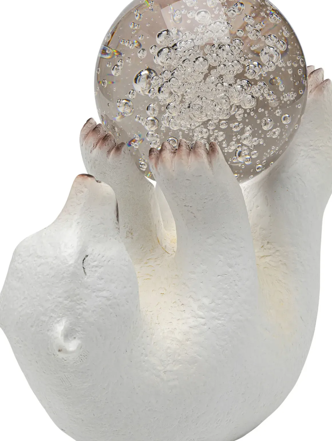 Dekorfigur Disco Polar Bear - Isbjörn, 26cm - KARE Design