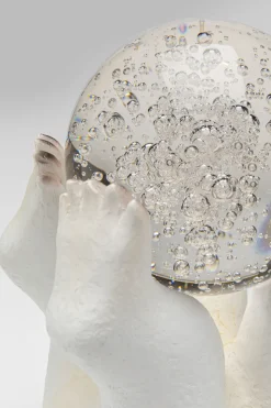 Dekorfigur Disco Polar Bear - Isbjörn, 26cm - KARE Design