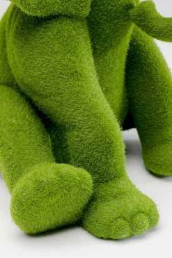 Dekorfigur Elephant - Grön Flock, 18cm - KARE Design