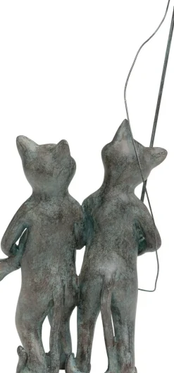 Dekorfigur Fisher Cats, 28x12cm - KARE Design