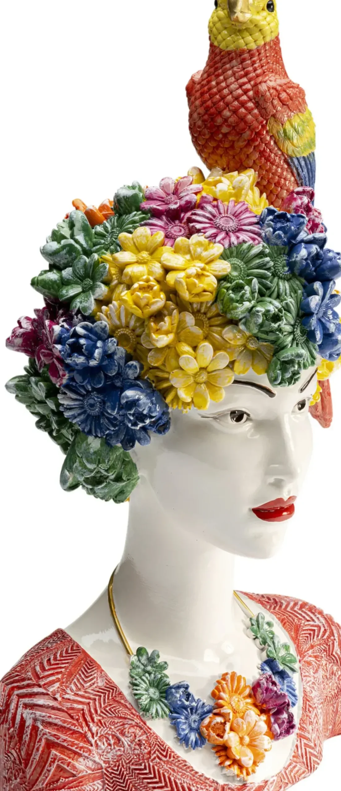 Dekorfigur Flower Girl, 28cm - KARE Design