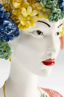 Dekorfigur Flower Girl, 28cm - KARE Design