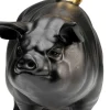 Dekorfigur Flying Pig - Svart Gris, 21cm - KARE Design