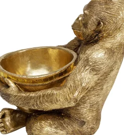 Dekorfigur Gorilla med Skål - KARE Design