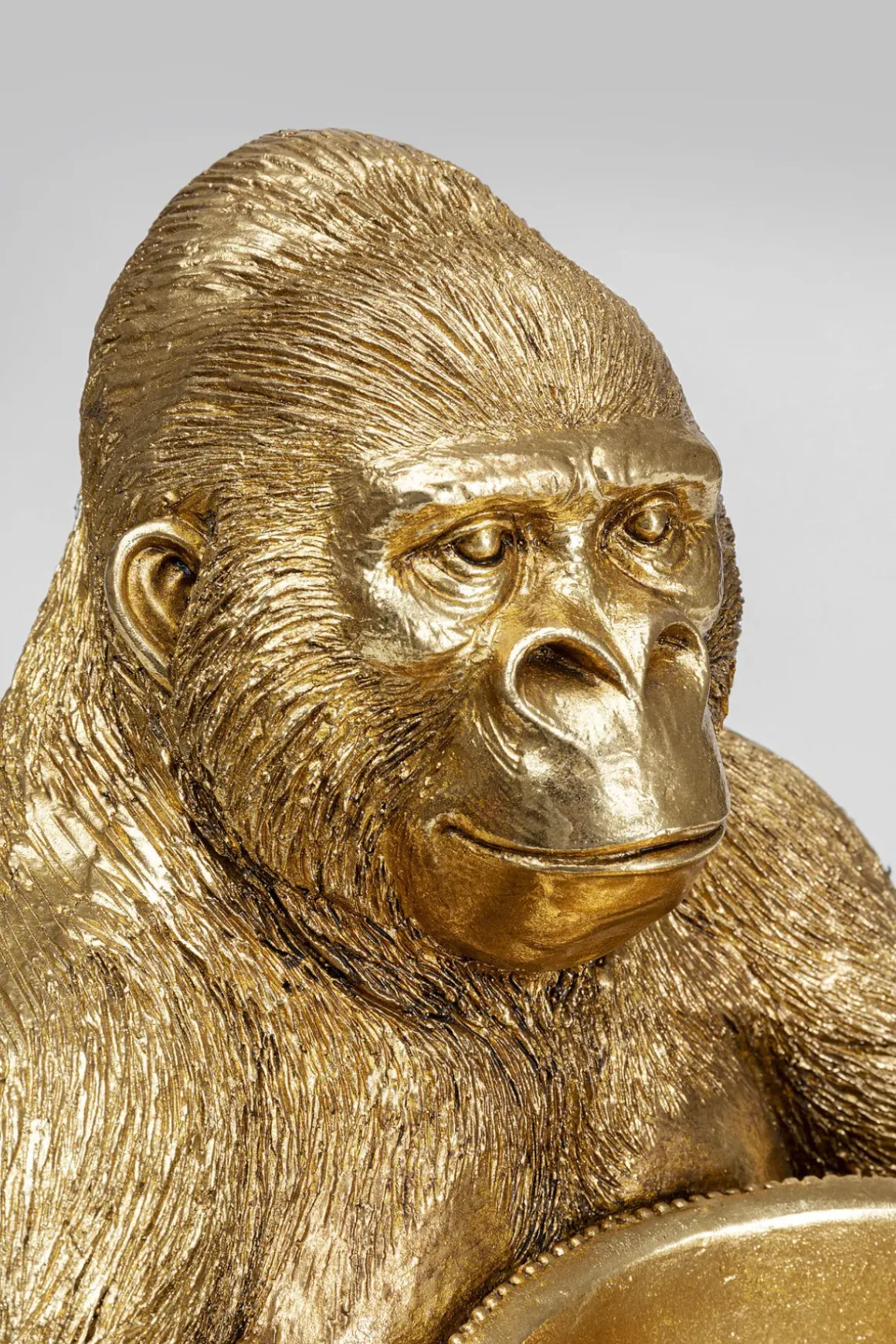 Dekorfigur Gorilla med Skål - KARE Design