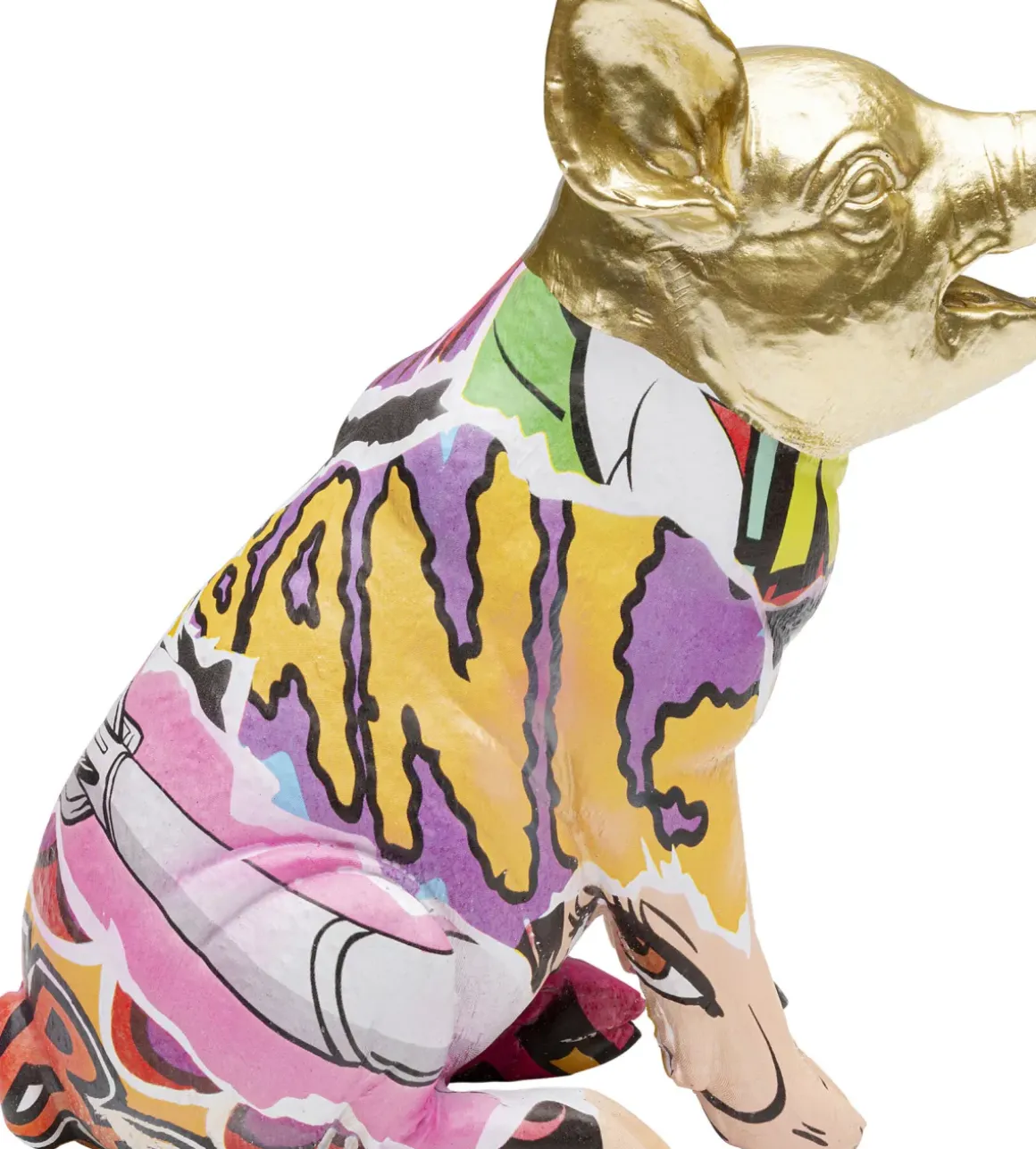Dekorfigur Graffiti Pig, 20cm - KARE Design