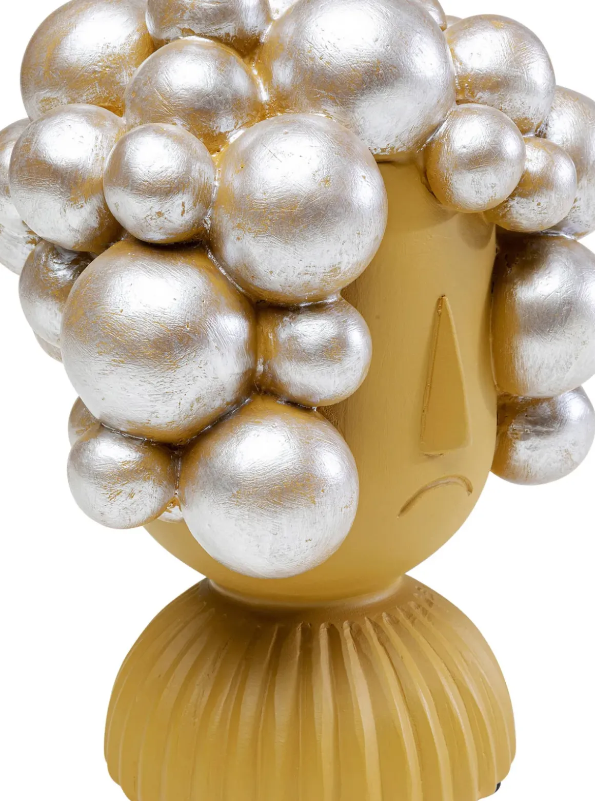 Dekorfigur Hairstyle - Gul, 19cm - KARE Design