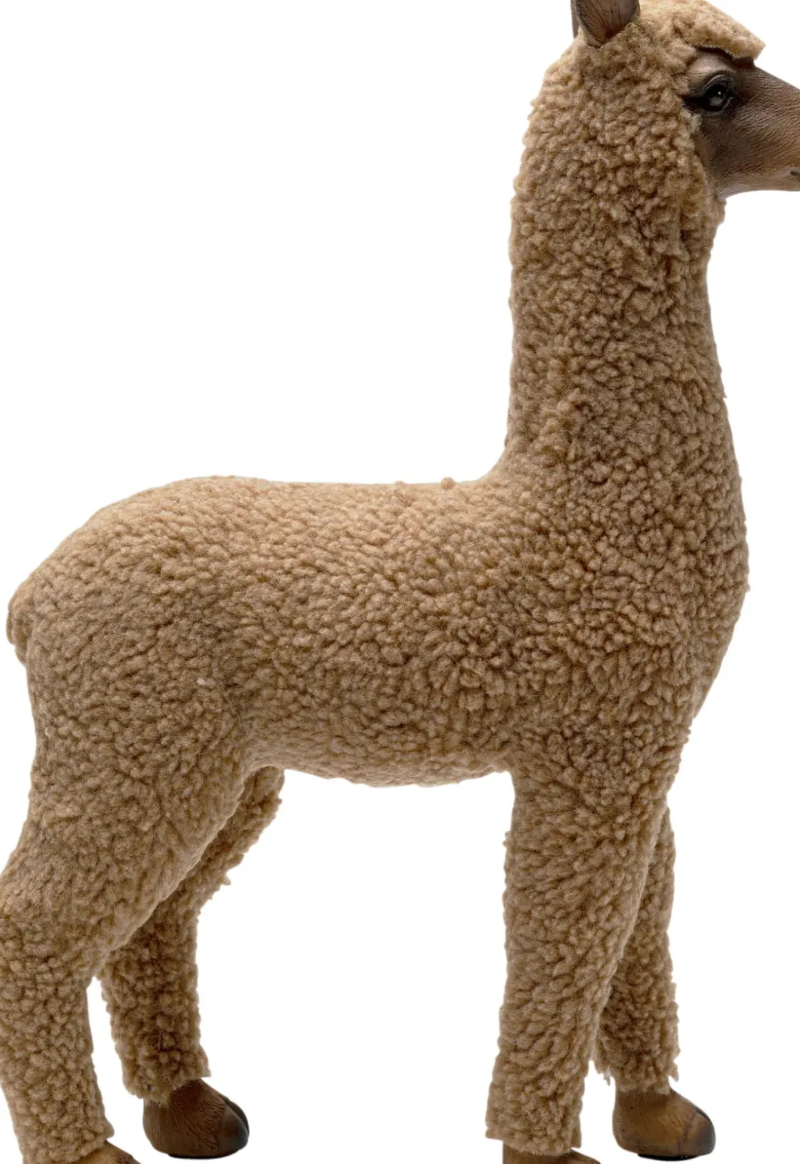 Dekorfigur Happy Alpaca - Alpacka, I Ull, 38cm - KARE Design