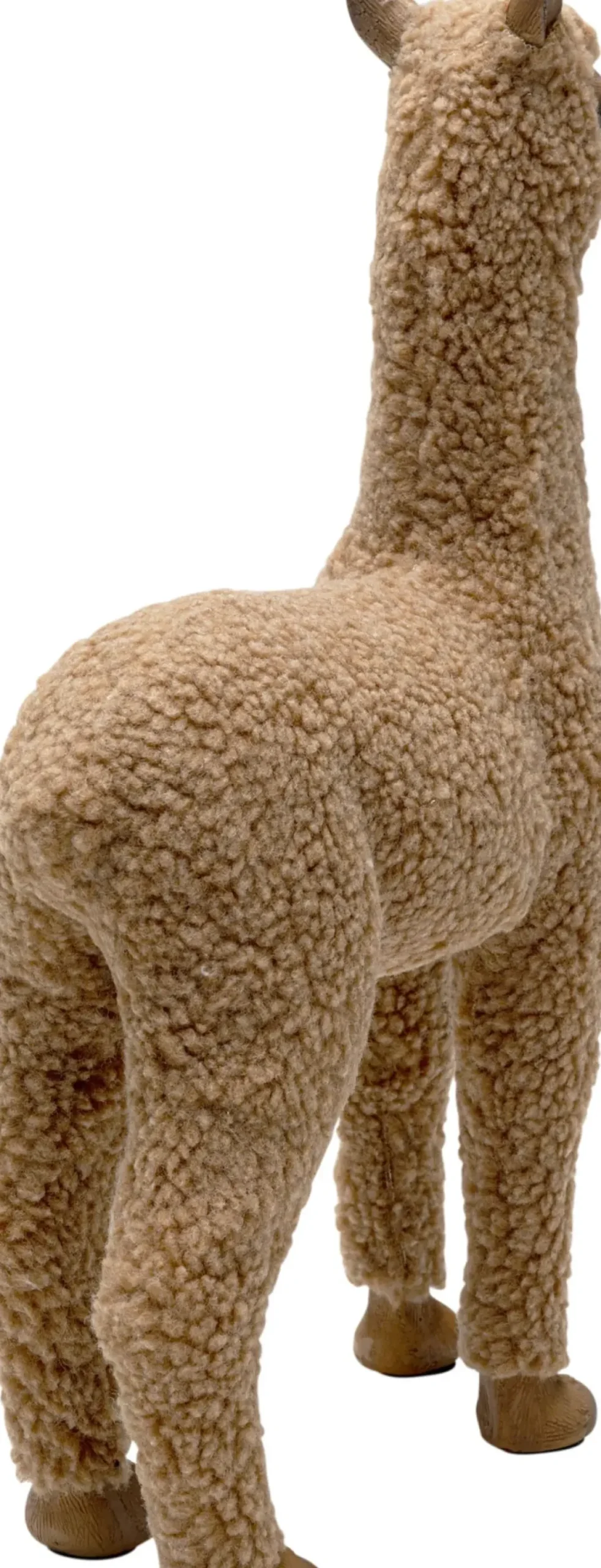 Dekorfigur Happy Alpaca - Alpacka, I Ull, 38cm - KARE Design