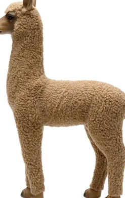 Dekorfigur Happy Alpaca - Alpacka, I Ull, 48cm - KARE Design