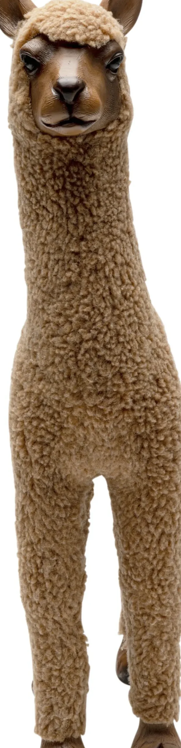Dekorfigur Happy Alpaca - Alpacka, I Ull, 48cm - KARE Design