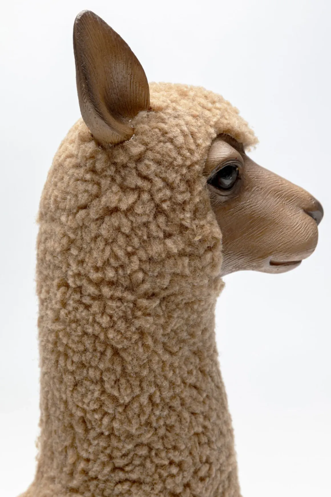 Dekorfigur Happy Alpaca - Alpacka, I Ull, 48cm - KARE Design