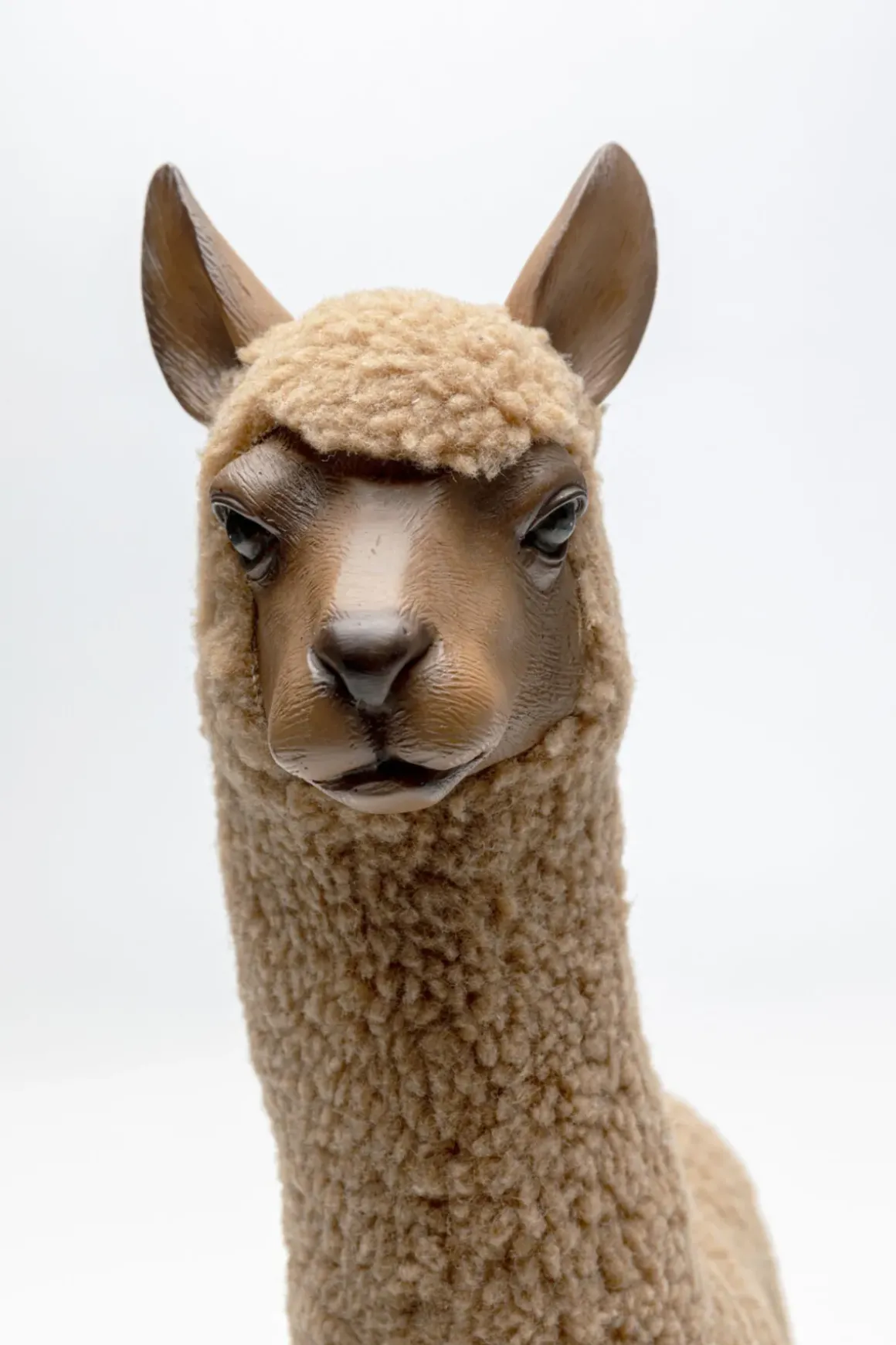 Dekorfigur Happy Alpaca - Alpacka, I Ull, 48cm - KARE Design