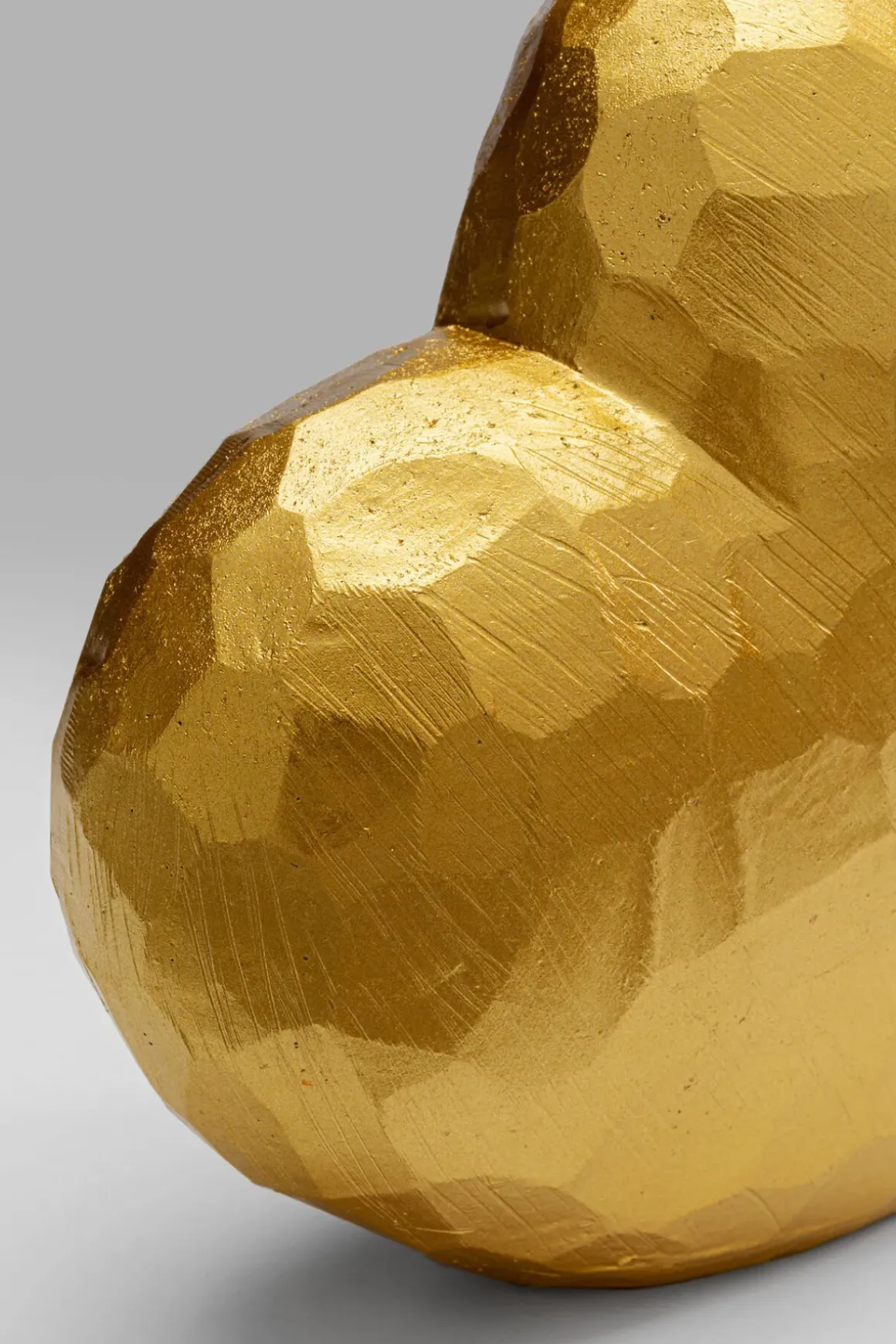 Dekorfigur Heart - Guldhjärta, 14cm - KARE Design