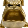 Dekorfigur Hungry Dog - Guld Hund, 37cm - KARE Design