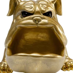 Dekorfigur Hungry Dog - Guld Hund, 37cm - KARE Design