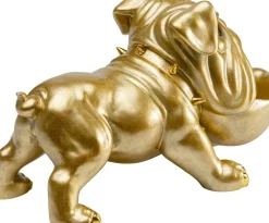 Dekorfigur Hungry Dog - Guld Hund, 37cm - KARE Design