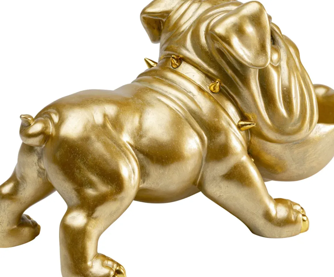 Dekorfigur Hungry Dog - Guld Hund, 37cm - KARE Design