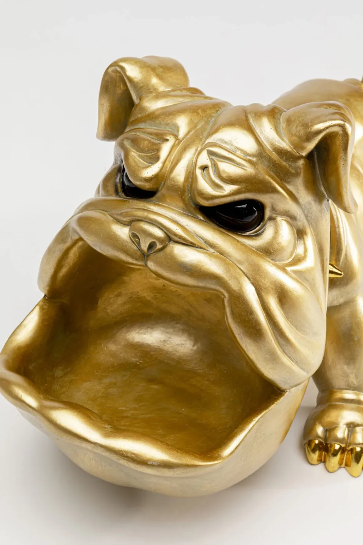 Dekorfigur Hungry Dog - Guld Hund, 37cm - KARE Design