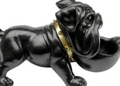 Dekorfigur Hungry Dog - Svart Hund, 37cm - KARE Design