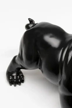 Dekorfigur Hungry Dog - Svart Hund, 37cm - KARE Design