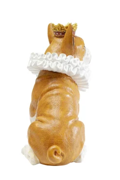Dekorfigur King Dog - Hund, Brun, 29cm - KARE Design