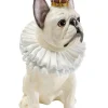 Dekorfigur King Dog - Hund, Vit, 33cm - KARE Design