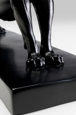 Dekorfigur Pantera - Panter, Svart, 19cm - KARE Design