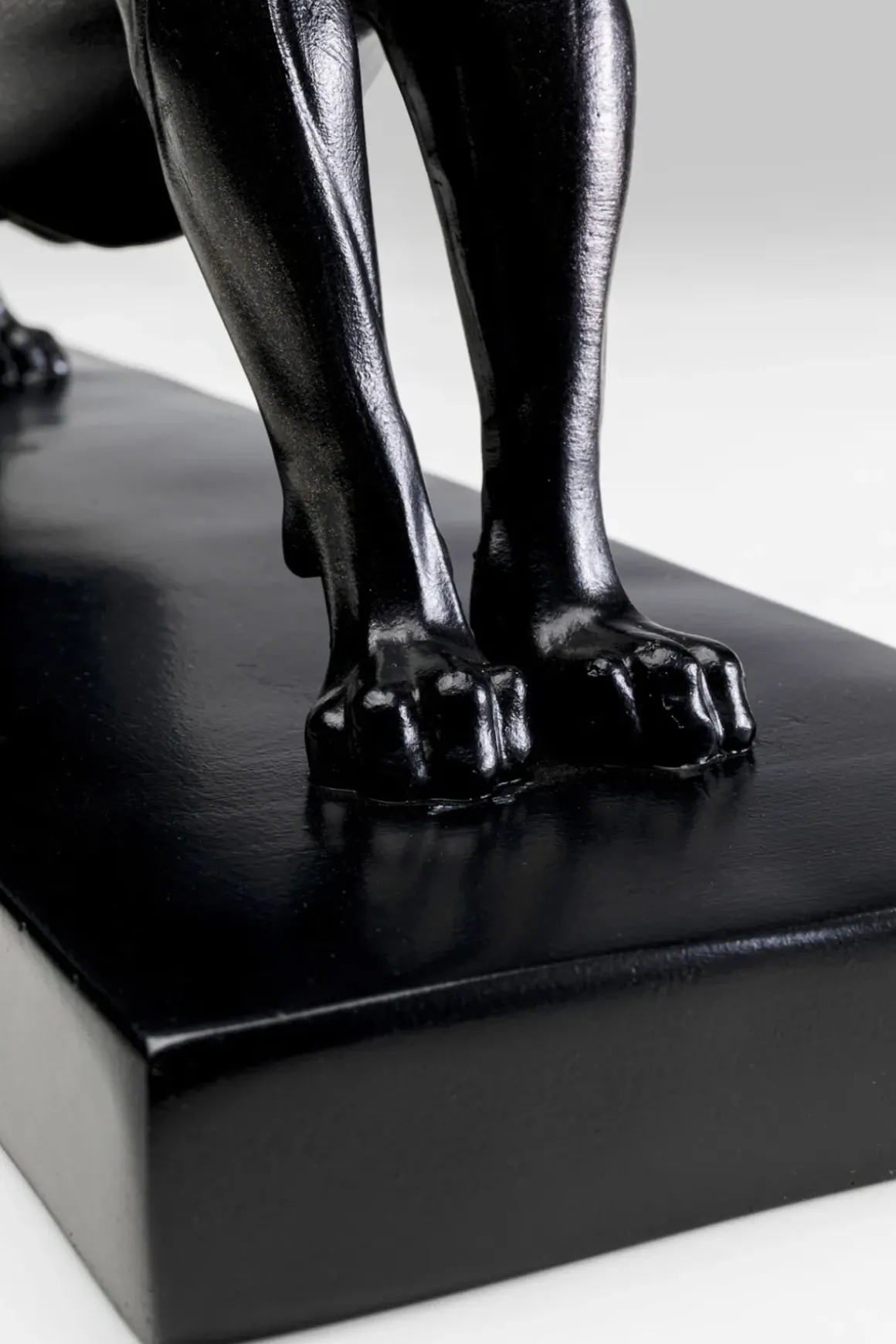 Dekorfigur Pantera - Panter, Svart, 19cm - KARE Design