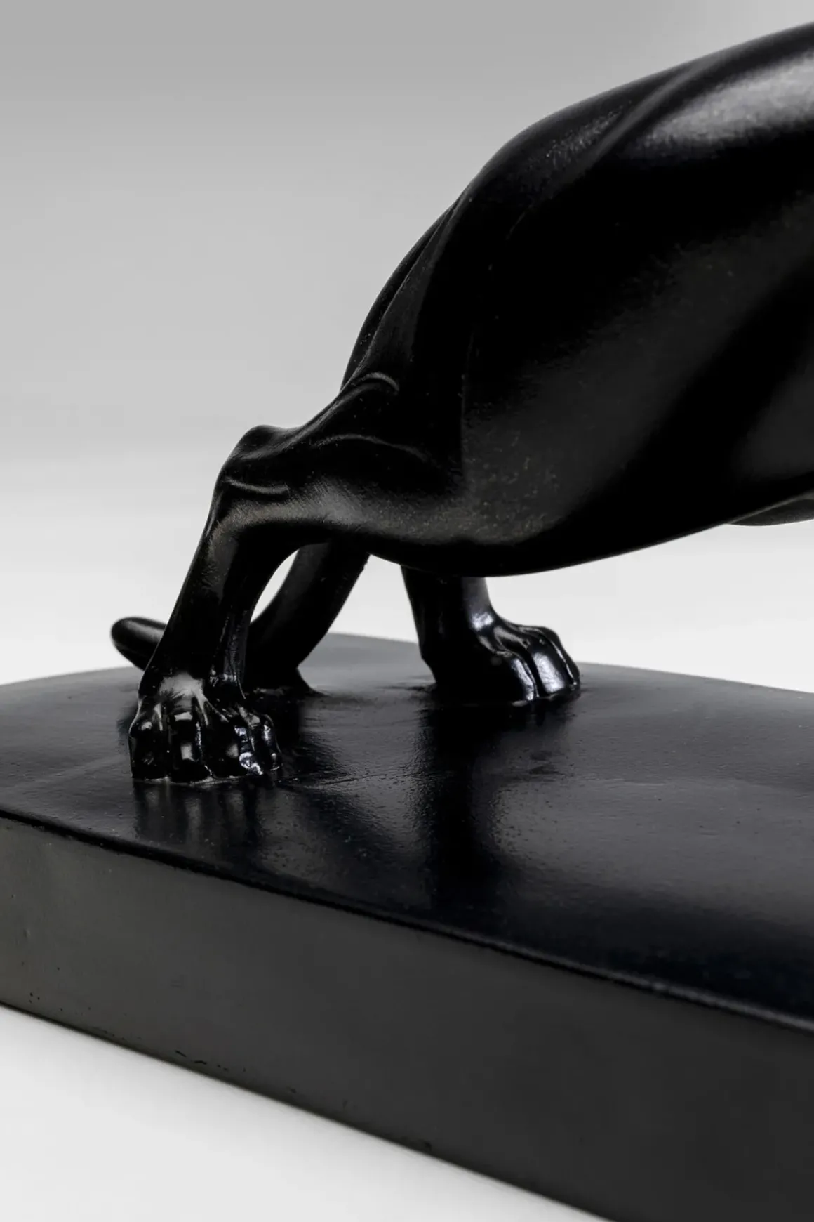 Dekorfigur Pantera - Panter, Svart, 19cm - KARE Design