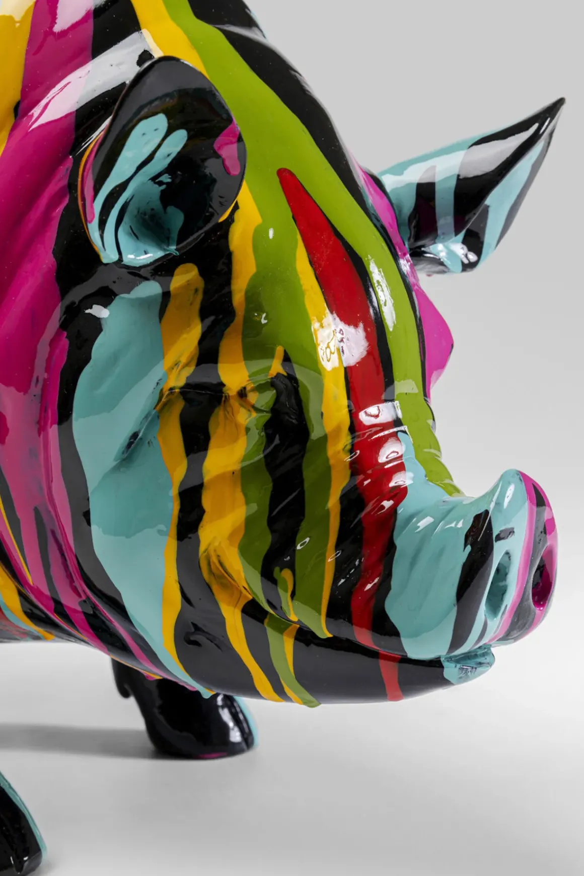 Dekorfigur Pig Holi - Gris, 22cm - KARE Design