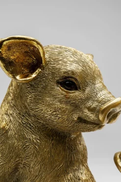 Dekorfigur Pig Party, 20cm - KARE Design