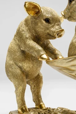 Dekorfigur Pig Party, 20cm - KARE Design