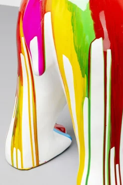 Dekorfigur Polar Bear Holi - Isbjörn, Flerfärgad, 46cm - KARE Design
