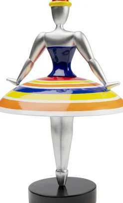 Dekorfigur Primaballerina - ballerina, randig, 35cm - KARE Design
