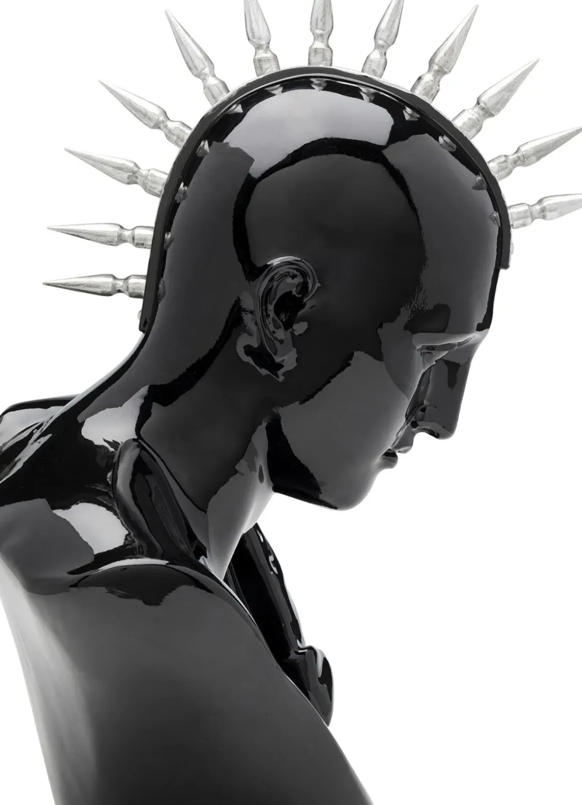 Dekorfigur Punk Boy - Svart, 42cm - KARE Design
